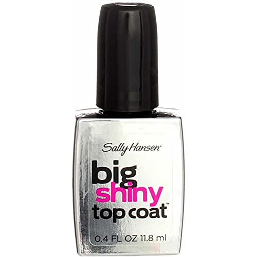 Sally Hansen Big Shiny Top Coat 0.4 Ounce (12ml) (2 Pack)