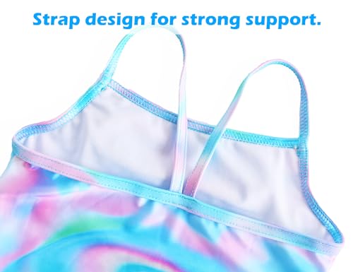 Snowheart Girls Swimsuit One-Piece Bathing Suits Multicolor Kids Sport Summer Beach Swimwear for 2-12 Years Old4