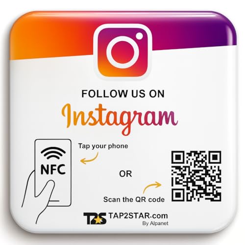 Plaque avis Google NFC & QR Code...