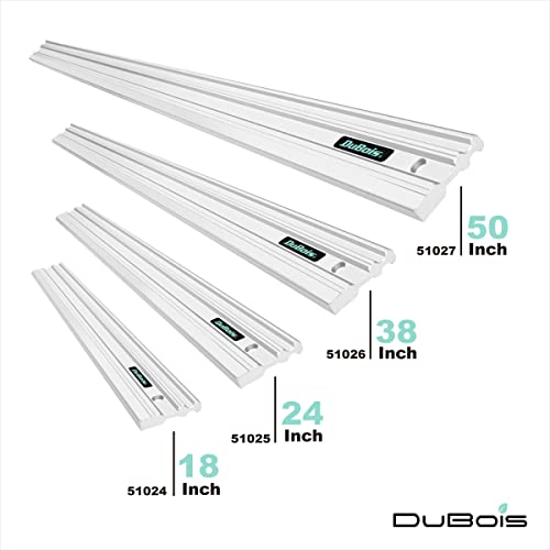DuBois 51027 Aluminum Straight Edge, 50-Inch, 0.003" Over Full 50" Length