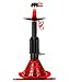 Produktbild Amy Shisha Rocket schwarz-beschichtet rot