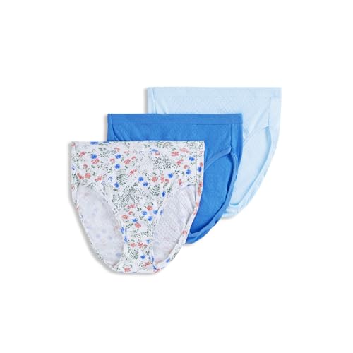 Image of Jockey Women's Underwear 100% Cotton Elance Breathe French Cut - 3 Pack
