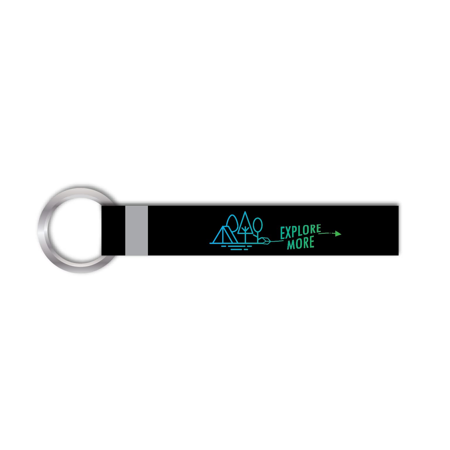 1 Pcs Explore More Adventure Mountain Printed Lanyard keychain Holder For All Car Bikes Girls Boys Home Key Holder Tag (6.00 x 1.00 Inch) (Multicolored 2) | Fabric-image-19