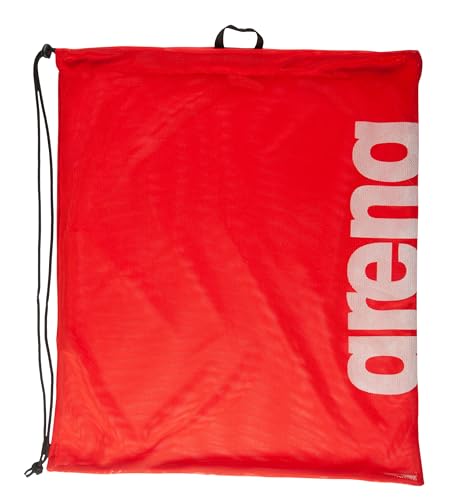 arena Team Mesh, Mesh Pool Bag, Spacious Sports Bag, Quick-drying Gym Bag with Drawstring