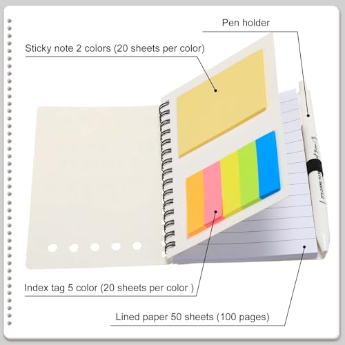 Carnets à spirales Dunzoom avec stylos pour ne plus rien perdre - 4