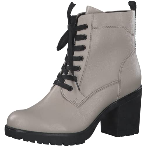Marco Tozzi Bottines à Lacets pour Femme 2-2-25204-29, Ivory Comb, 37 EU