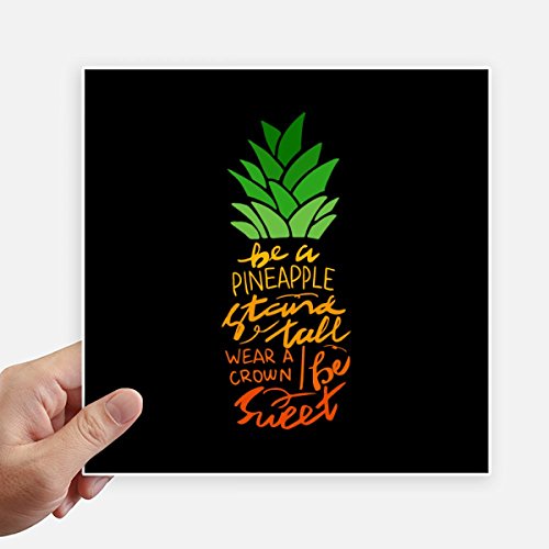 Autocollant Être Un Ananas rigide pour masquer les rayures de moto - 2