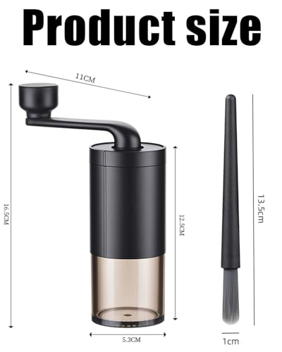 Image of 2 PCS Coffee Grinder, Coffee Accessories, Coffee Machine Accessories, Coffee Tool Set for Barista Home Kitchen Barista Accessories for Pour Over, Espresso, French Press