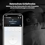 Beans View Innenkamera für Überwachung und Sicherheit, 2,4 GHz WiFi Farb-Nachtsicht, WLAN-Kamera für Haustiere/Hunde/Katzen, Bewegungserkennung und -verfolgung, 360°-Babyphone, 1080P (D210 2MP)