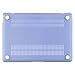 Mosiso Plastic Hard Case Cover for Macbook 12 Inch with Retina Display Model A1534 (Newest Version 2017/2016/2015), Serenity Blue