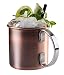 Produktbild APS 93322 Becher "MOSCOW MULE", Ø 9 cm, Höhe 9 cm, 0,45 Lister, Edelstahl, Antik-Kupfer-Look