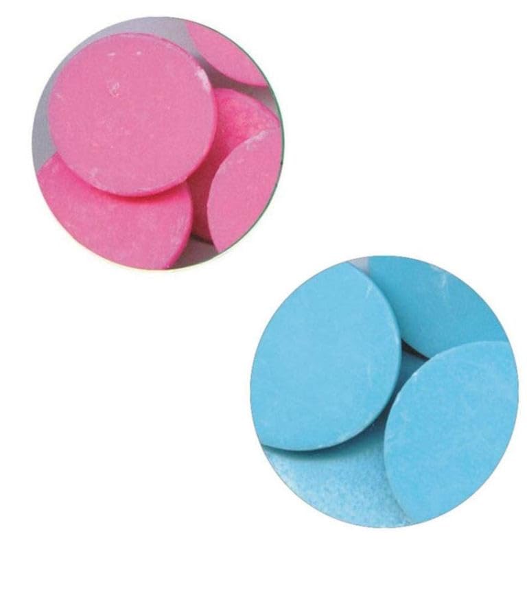 Merkens Pink Merckens - Obleas derretidas de chocolate, 2 libras