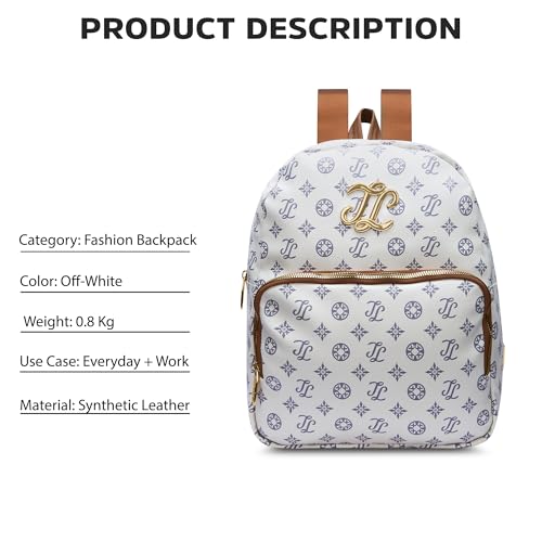 Image of Lavie Signature Women's Colourblock Conway Fashion Backpack for Women | Fashion Backpack for Work | Ladies purse | Stylish Shoulder Bag | Gift For Women