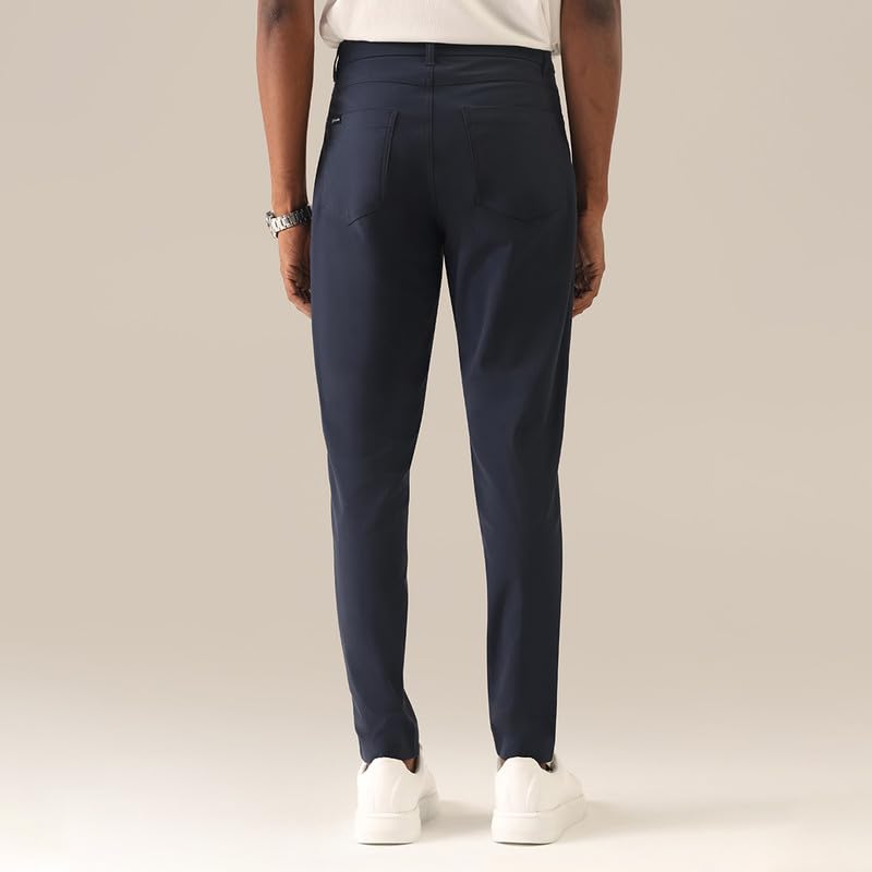 Image of BlissClub The Legendary Pants for Men Casual Office Trousers AeroFlex Stretch Fabric 7 Functional Pockets for Men up to 5'8 inch to 5'10 inch