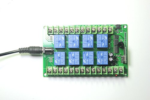 Lejin New Wireless Multifunction Remote Electric Switch Motors 12V Dc Lamp Control Radio Switch 8 Channels Empanender Transmitter With Adapter Socket Wireless Remote Control Switch Relay Output … #TOP4