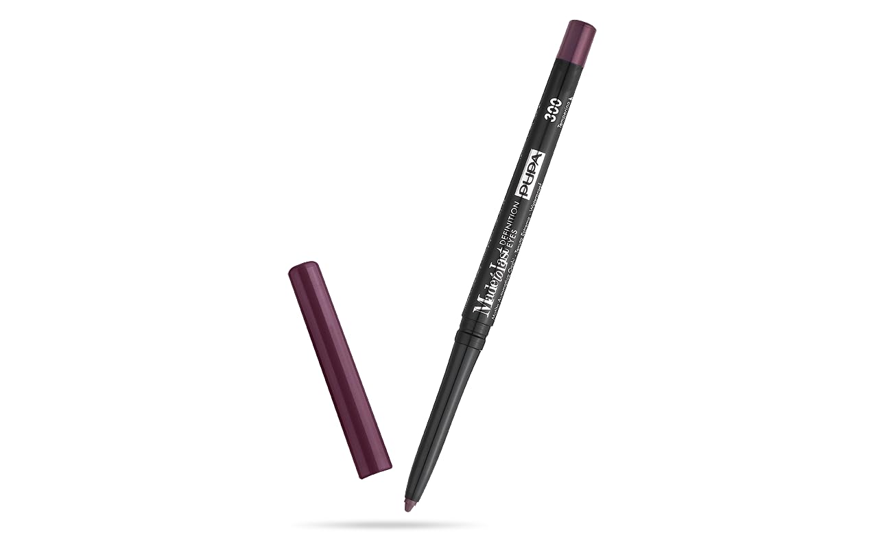 Milano Made To Last Definition Eyes - Creamy Retractable Automatic Eyeliner - Easily Create Instant, Smudge Free Intensity - Lasting Color Liner For Waterline Or Lid - 300 Deep Purple - 0.012 Oz