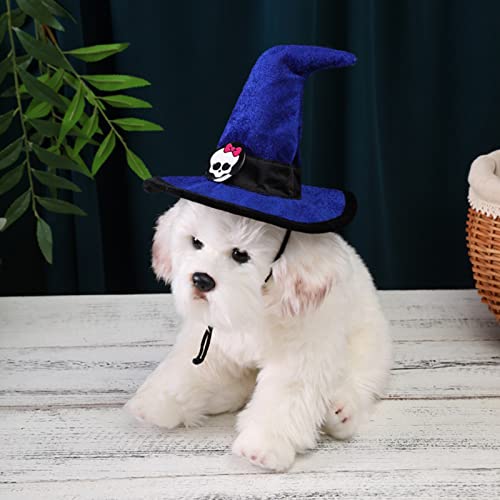 cachorro do Dia das Bruxas,cosplay fotografia engraçada veludo com padrão caveira | Acessórios para