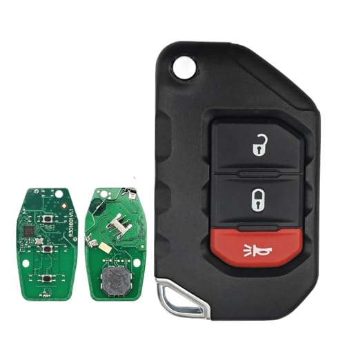Llave de coche OHT1130261 para Jeep Wrangler viajes y rutas de aventura sin fallos 2