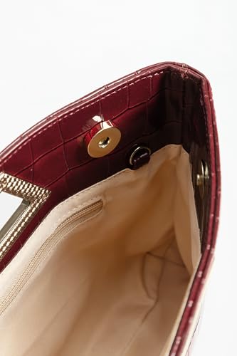 Image of Coucoland Clutch Purse for Women - Evening Bags PU Leather Glitter Fashion Purse Handbag for Wedding Party Daily | PU Leather