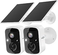 Hiseeu Solar Security Camera Wireless 2K