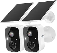 Hiseeu Solar Security Camera Wireless 2K