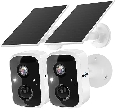 Hiseeu Solar Security Camera Wireless 2K