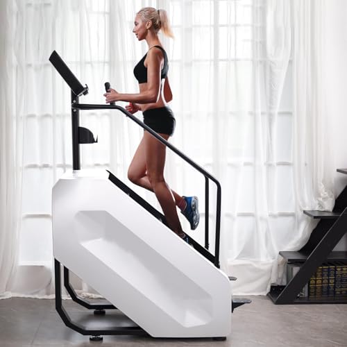 Image of Stairmaster Machine with Led Screen, Commercial Grade Stair Climber for Cardio Training, 15 Speed Levels Continuous Climbing Exercise Machine, 15-164 Steps Per Minute