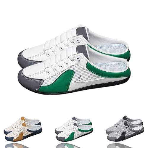 2025 New Men Slippers Casual Sports Shoes Low Top Baotou Half Drag Sneakers for Men, Fashionable Mens Slip On Shoes for Spring Summer