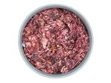 Barf Fertigmenüs -3 Wochenpaket inklusive Obst, Gemüse und Ölen - 21 x1kg Komplettmixe und 1x Brustbeinknochen regional und frisch