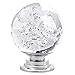 ANJUU 12 Pcs 30mm Round Shape Bubble Crystal Glass Cabinet Knobs with Screws Drawer Knob Pull Handle Used for Kitchen, Dresser, Door, Cupboard (Clear)
