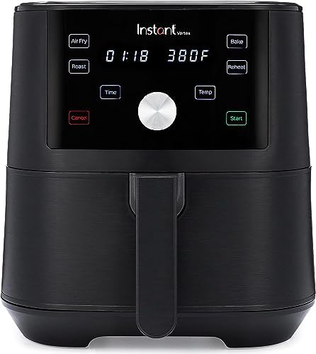 Instant Vortex 6 Quart Air Fryer Oven, 4-in-1 Functions, Customizable Smart Cooking Programs, Nonstick and Dishwasher-Safe Basket (Renewed) Instant Vortex 6 Quart Air Fryer Oven, 4-in-1 Functions, Customizable Smart Cooking Programs, Nonstick and Dishwasher-Safe Basket (Renewed)