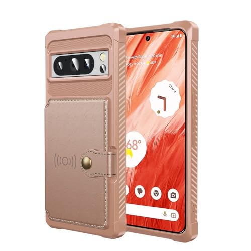 Étui Google Pixel 9 noir avec portefeuille en cuir et coque silicone - 6