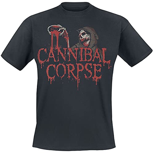 Cannibal Corpse Acid Blood Männer T-Shirt schwarz L 100% Baumwolle Band-Merch, Bands