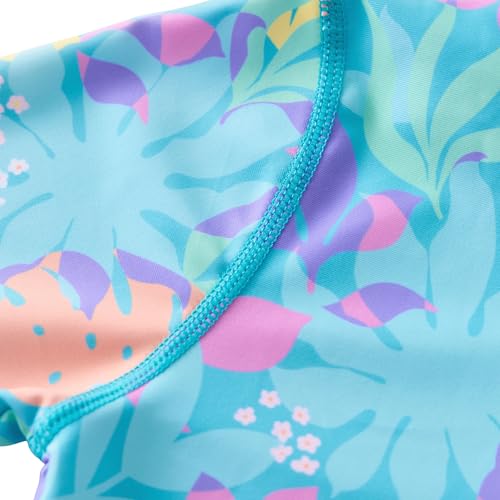 Image of Toddler Girls Swimsuit Rash Guard Sets 2-Piece Bathing Suits UPF 50+ Summer Kids Swimwear 2-7T
