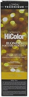 Loreal Excel Hicolor H16 Tube Honey Blonde 1.74oz (2 Pack)