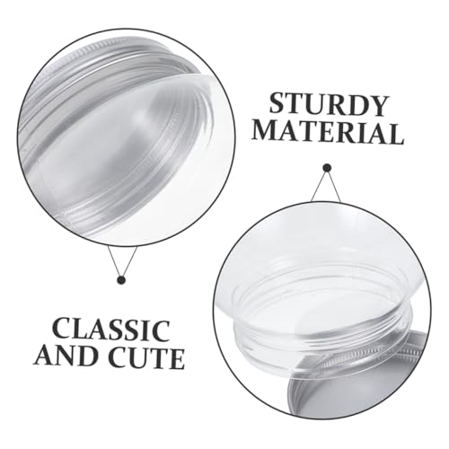 Bolas de nieve transparentes con tapas desmontables para DIY navideño 4