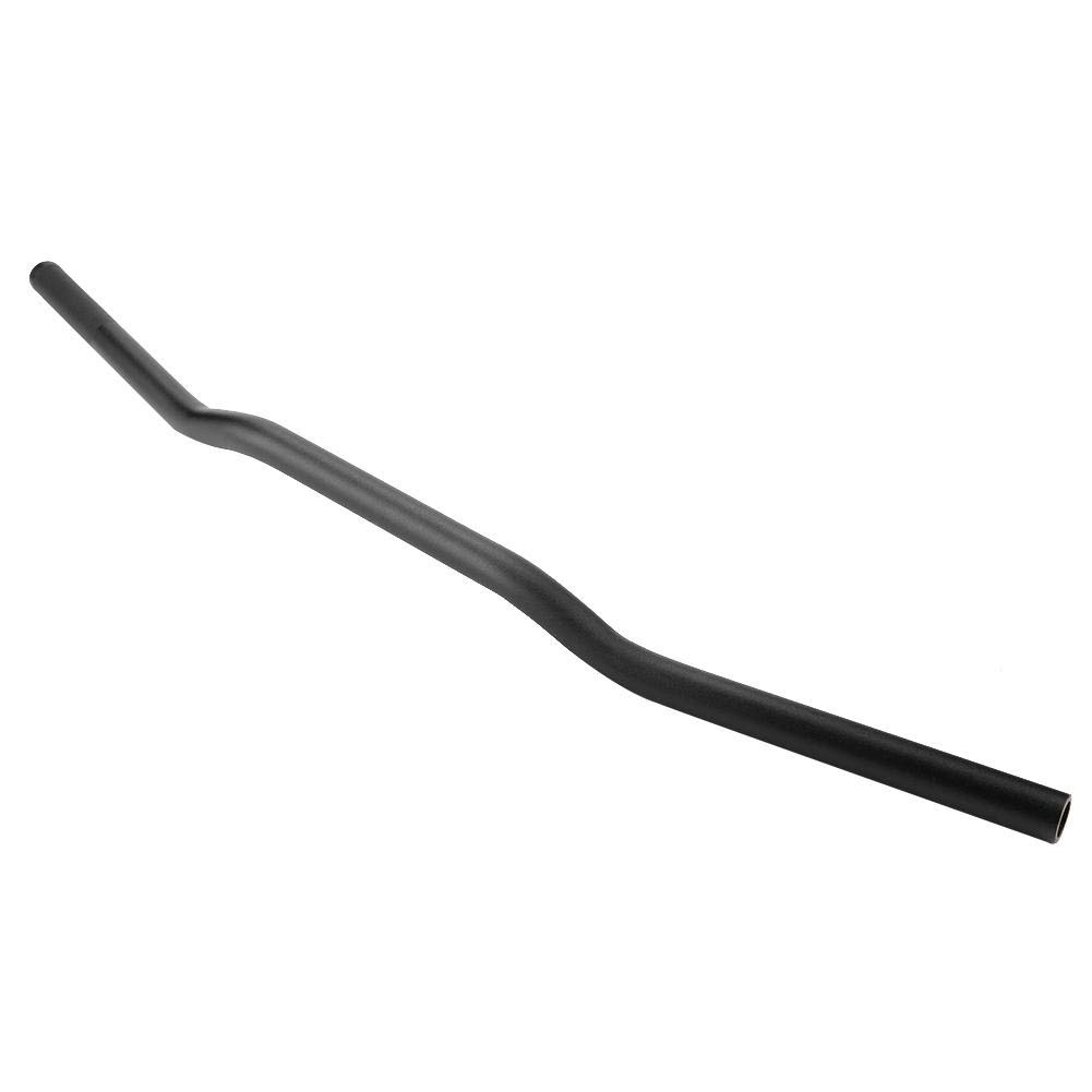 Manubrio moto, manubri moto professionali durevoli, lega di alluminio diametro 22mm per moto universale 22mm(Matte black)