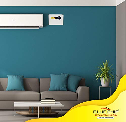 Image of BLUECHIP 4kVA Wall Mount Voltage Stabilizer for Upto 1.5 Ton AC for Home | Working Range - (150-300 V) | with Digital Display and Wall Mount Screws