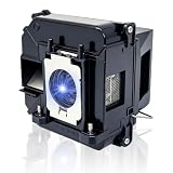 Poxtedsr EP68 Lampada di ricambio per proiettore compatibile con Epson V13H010L68 eh-tw5900 eh-tw5910 eh-tw6000 eh-tw6000w eh-tw6100 eh-tw6100w eh-tw6515c eh-tw5800c eh-twc Proiettori