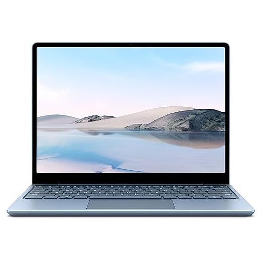 Microsoft Surface Laptop Go (2020): 12.4" Touchscreen Laptop (Intel Core i5/8GB RAM/128GB SSD/Windows 10 Home) Ice Blue - English Keyboard