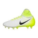 Nike Jr Magista Obra Ii Fg, Botas de Fútbol Unisex Niños, Blanco (White/black-volt-pure Platinum), 36 EU