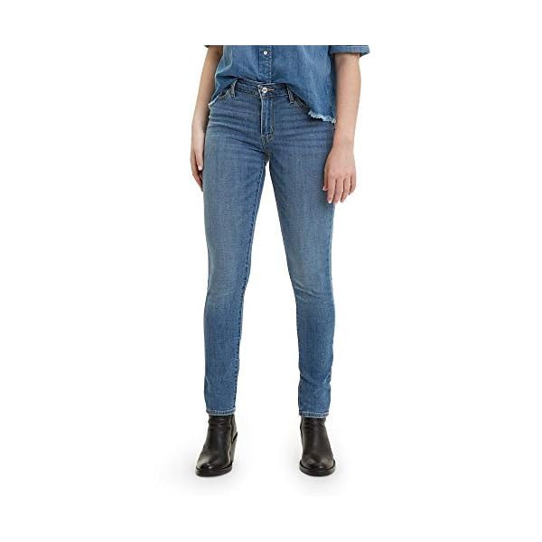 Levis-Womens-711-Skinny-Jeans Levi's Women's 711 Skinny Jeans Pants, -Indigo Rays, 28 (US 6) R