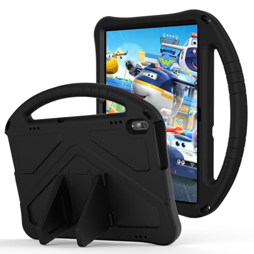 Housse Lenovo Tab M10 HD enfants avec poignée support et bandoulière noire