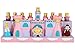 Aviv Judaica Hanukkah The Princess and Castle Menorah Functional Fairy Tale Girls Minorah fits Standard Chanukkah Candles