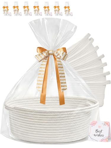 Image of Gift Baskets Empty, 8-Pack Small Baskets for Gifts Baby Shower