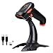 Produktbild Tera Barcode Scanner 1D CCD 2500 Wireless Kabellos Barcode-Scanner Präzises Scannen Hochpixel Barcode-Leser für Bildschirm, 8200