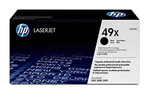 Toner HP 37Y noir consommable LaserJet de rechange grande capacité de pages