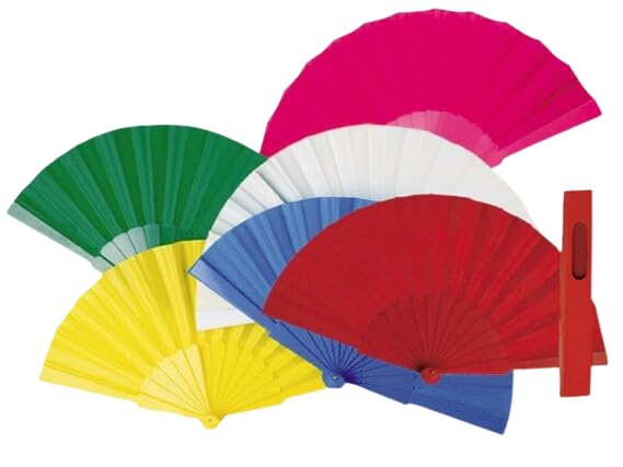 ABANICOS DE COLORES PARA FIESTAS, EVENTOS, BODAS - REGALOS INVITADOS