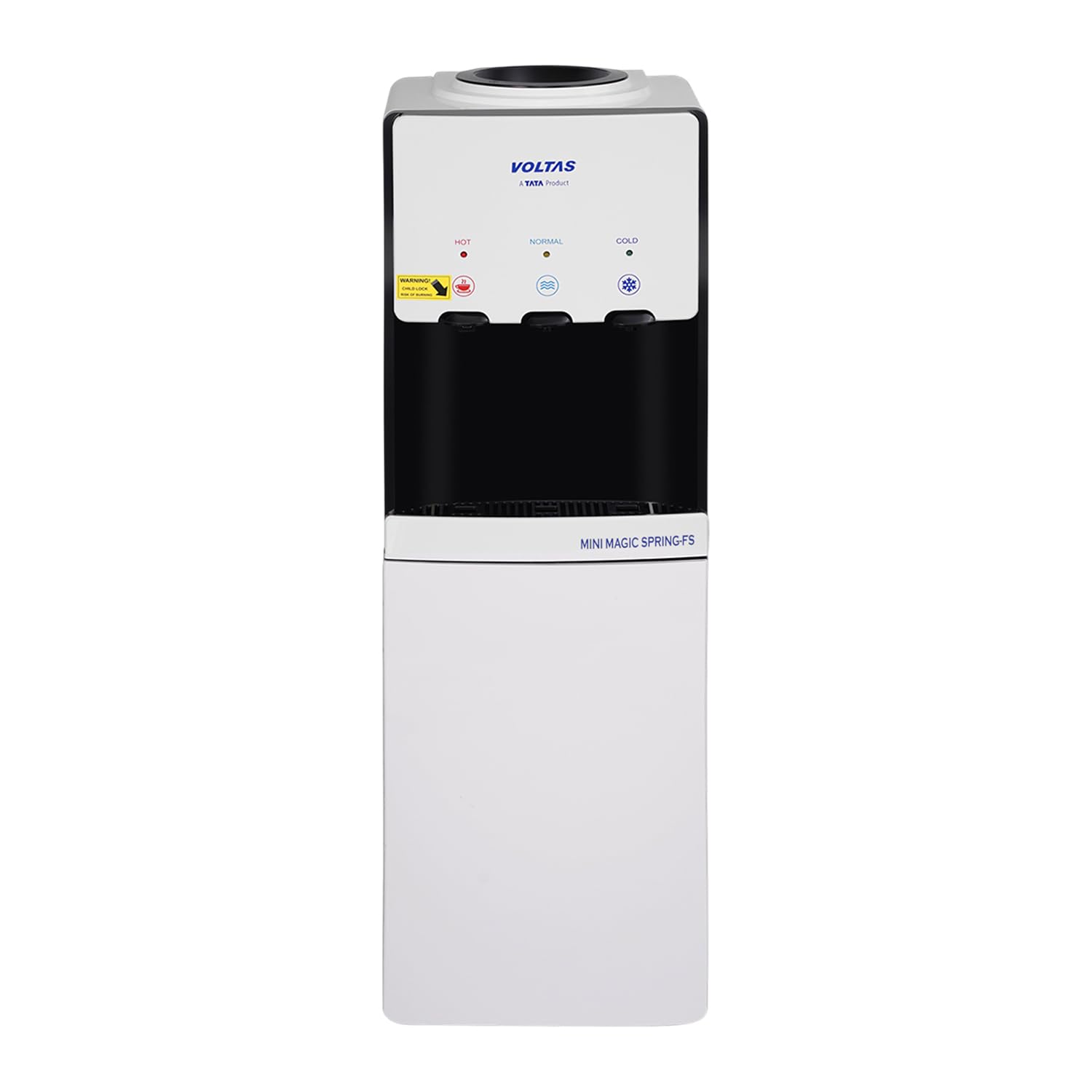 Voltas Floor Model Plastic Water Dispenser With Cooling Cabinet (White, 30 Inch), 5 liter-image-9