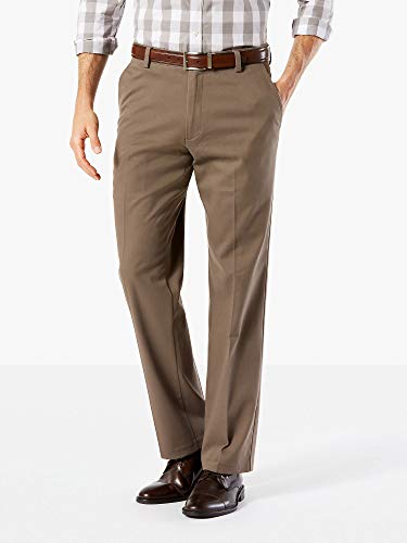 Calça Social Masculina Sem Pregas Em Cores Variadas (Cinza-Chumbo, 46)